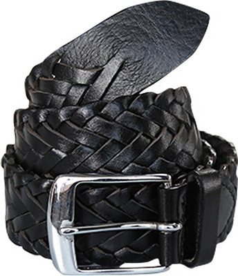 

Style 98 Men Formal, Casual, Party Black Genuine Leather Belt