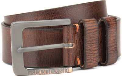 

Woodland Men Casual Brown Genuine Leather Belt