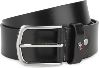 

LP Louis Philippe Men Casual Black Genuine Leather Belt
