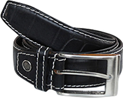 

Style 98 Men Formal, Casual, Party Black Genuine Leather Belt