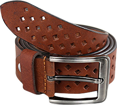 

Style 98 Men Formal, Casual, Party Brown Genuine Leather Belt