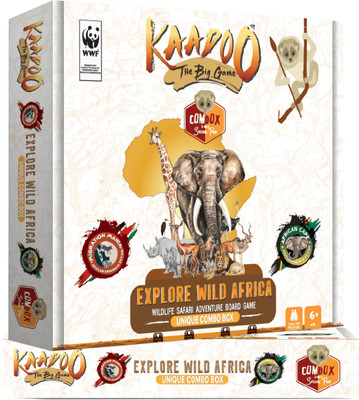 

Kaadoo Kaadoo-Explore Wild Africa Board Game