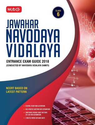 Jawahar Navodaya Vidyalaya Entrance Exam Guide 2018 - Class 6(English, Paperback, unknown)