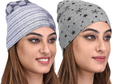 69GAL Printed Skull Cap Cap(Pack of 2)