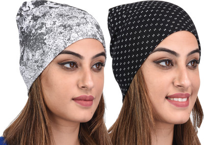 69GAL Printed Skull Cap Cap(Pack of 2)