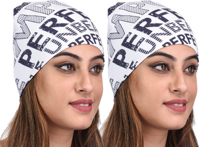 69GAL Printed Skull Cap Cap(Pack of 2)