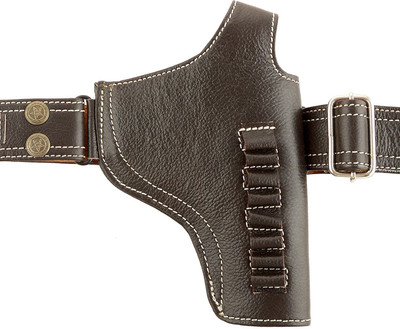 

Purwanchal PU 32 Bore Pistol/Revolver Belt Cover (Dark Brown) Key Chain