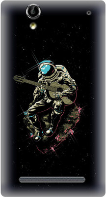 Phone Candy Back Cover for Sony Xperia T2/T2 Ultra(Black, Plastic) Flipkart