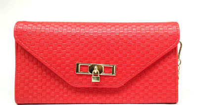

SAFESEED Casual Red Clutch