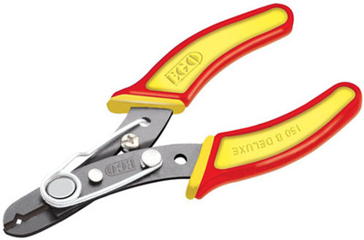EGO WS- 07 Yellow 150B Deluxe 132mm High Grade Carbon Steel Wire Stripper Wire Cutter available at flipkart for Rs.222