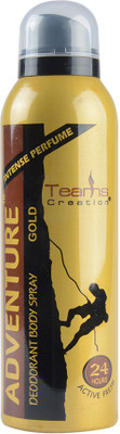 

Teams Creation Adventure Gold Body Spray - For Men(150 ml)