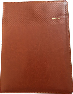 

goonj creations A4 Diary(LEATHER BROWN NOTES, Brown)