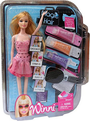 

RV PROSHOP Hair Colour Doll(Multicolor)