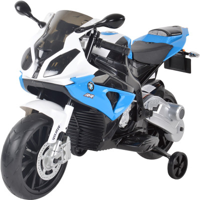 

Toyhouse Officially licensed BMW S1000 RR Sports Rechargeable Bike Battery Operated Ride On(Blue)