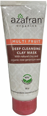 

Azafran Multi Fruit Deep Cleansing Clay Mask(50 g)