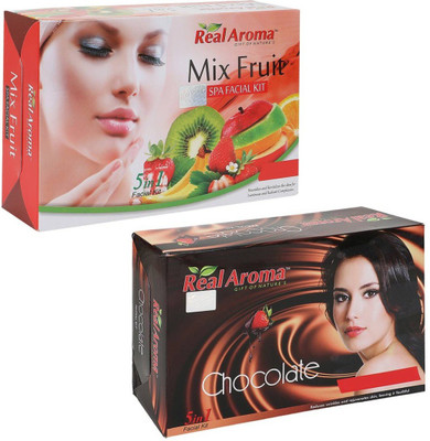 

BIGSALE786 Mix Fruit Chocolate Facial Kit 740 g(Set of 2)