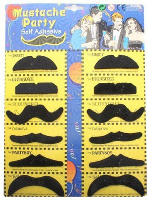 

SBD English Fake Moustache(BLACK)