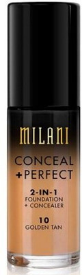 

Milani Conceal + Perfect 2-In-1 Foundation + Concealer Foundation(Golden Tan)
