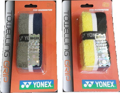 

Yonex 'Ac 204 2 Tt' (Pack of 2) (Color On Availability) Towel Grip(Multicolor, Pack of 1)