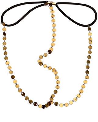 

FAYON Party Style Diva Golden Sequence String Hair Chain(Gold)