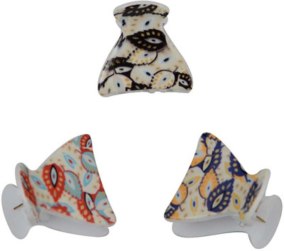 

Taj Pearl Designer Hair Clip(Multicolor)