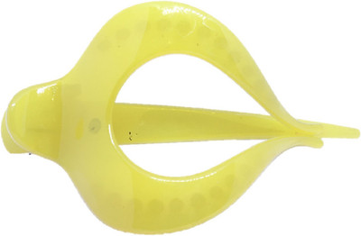 

M K Designs Hair Clutcher Hair Clip, Hair Claw(Yellow)