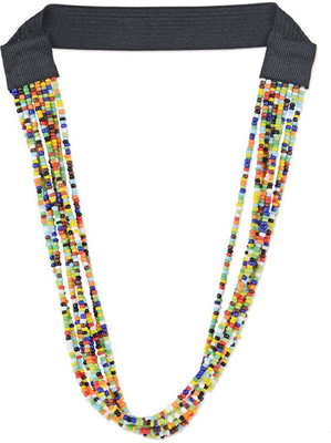 

FAYON Weekend Casual Multicolor Beads Fashionable Hair Chain(Multicolor)