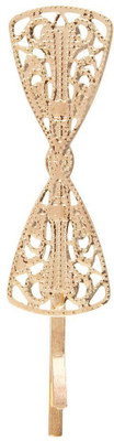 

FAYON Party Style Diva Golden Butterfly Shape Single Hair Pin Hair Clip(Gold)