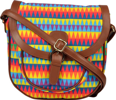 

All Things Sundar Sling Bag(Multicolor)