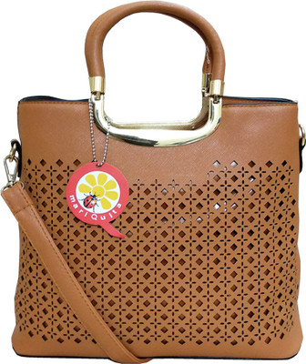 

mariQuita Hand-held Bag(Tan)