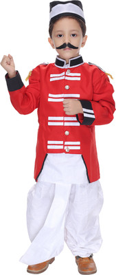 Smuktar garments Mangal Pandey Kids Costume Wear