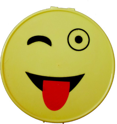 

Shoppernation Fancy Smiley Design Kids Lunch Box 2 1 Containers Lunch Box(300 ml), Multicolor