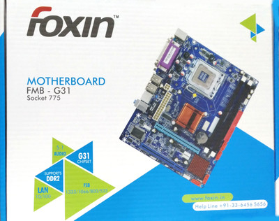 Foxin FMB-G31 Motherboard(Multicolor) available at flipkart for Rs.2400