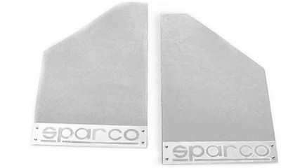 

Sparco Cars Front Mud Guard, Rear Mud Guard For Toyota Fortuner 2015(White)