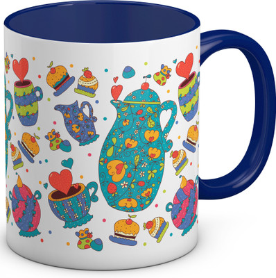 

OyeHoe It’s my Cup of Tea Coffee Ceramic Mug(300 ml), Blue