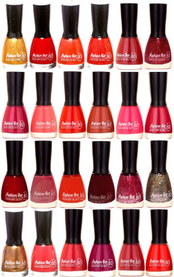 

Fashion Bar Candy Nail Polish Combo at Wholesale Price Set 24 Multicolor(Pack of 24)