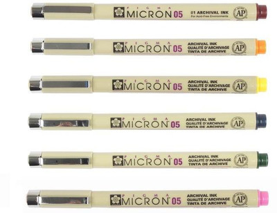 

Sakura Pigma Micron Set Calligraphy(Pack of 6)