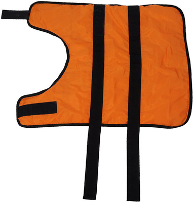 

Arena pet house Coat, Life Jacket, Dress for Dog, Cat, Monkey, Rabbit(ORANGE, Orange;black