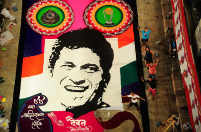

KumkumArts Sachin Tendulkar Poster 12 x 18 Inch HD Quality Material Gloss Paper Paper Print(18 inch X 12 inch, Rolled)