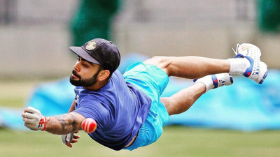

KumkumArts Virat Kohli Poster 12 x 18 Inch HD Quality Material Gloss Paper Paper Print(18 inch X 24 inch, Rolled)
