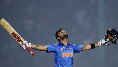 

KumkumArts Virat Kohli Poster 12 x 18 Inch HD Quality Material Gloss Paper Paper Print(18 inch X 24 inch, Rolled)