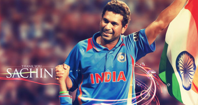 

KumkumArts Sachin Tendulkar Poster 12 x 18 Inch HD Quality Material Gloss Paper Paper Print(12 inch X 18 inch, Rolled)