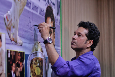 

KumkumArts Sachin Tendulkar Poster 12 x 18 Inch HD Quality Material Gloss Paper Paper Print(12 inch X 18 inch, Rolled)