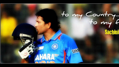 

KumkumArts Sachin Tendulkar Poster 12 x 18 Inch HD Quality Material Gloss Paper Paper Print(18 inch X 12 inch, Rolled)
