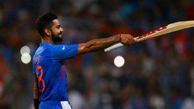 

KumkumArts Virat Kohli Poster 12 x 18 Inch HD Quality Material Gloss Paper Paper Print(18 inch X 24 inch, Rolled)