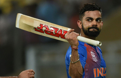 

KumkumArts Virat Kohli Poster 12 x 18 Inch HD Quality Material Gloss Paper Paper Print(18 inch X 24 inch, Rolled)