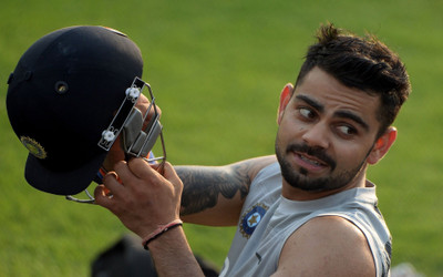 

KumkumArts Virat Kohli Poster 12 x 18 Inch HD Quality Material Gloss Paper Paper Print(18 inch X 12 inch, Rolled)