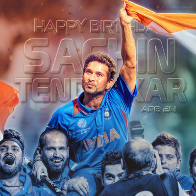 

KumkumArts Sachin Tendulkar Poster 12 x 18 Inch HD Quality Material Gloss Paper Paper Print(18 inch X 12 inch, Rolled)