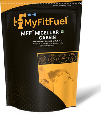 

MyFitFuel MFF Micellar Casein 500 g (Unflavored) Casein Protein(0.5 kg, Unflavored)