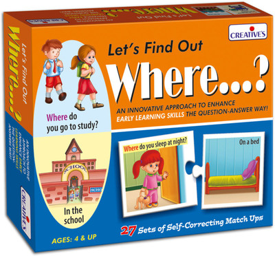 

Creatives Let's Find out-Where(27 Pieces)